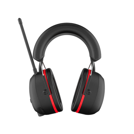 PerfectPro H-40 Oorkappen Met FM, DAB En Bluetooth Verbinding Zwart/Rood-823072