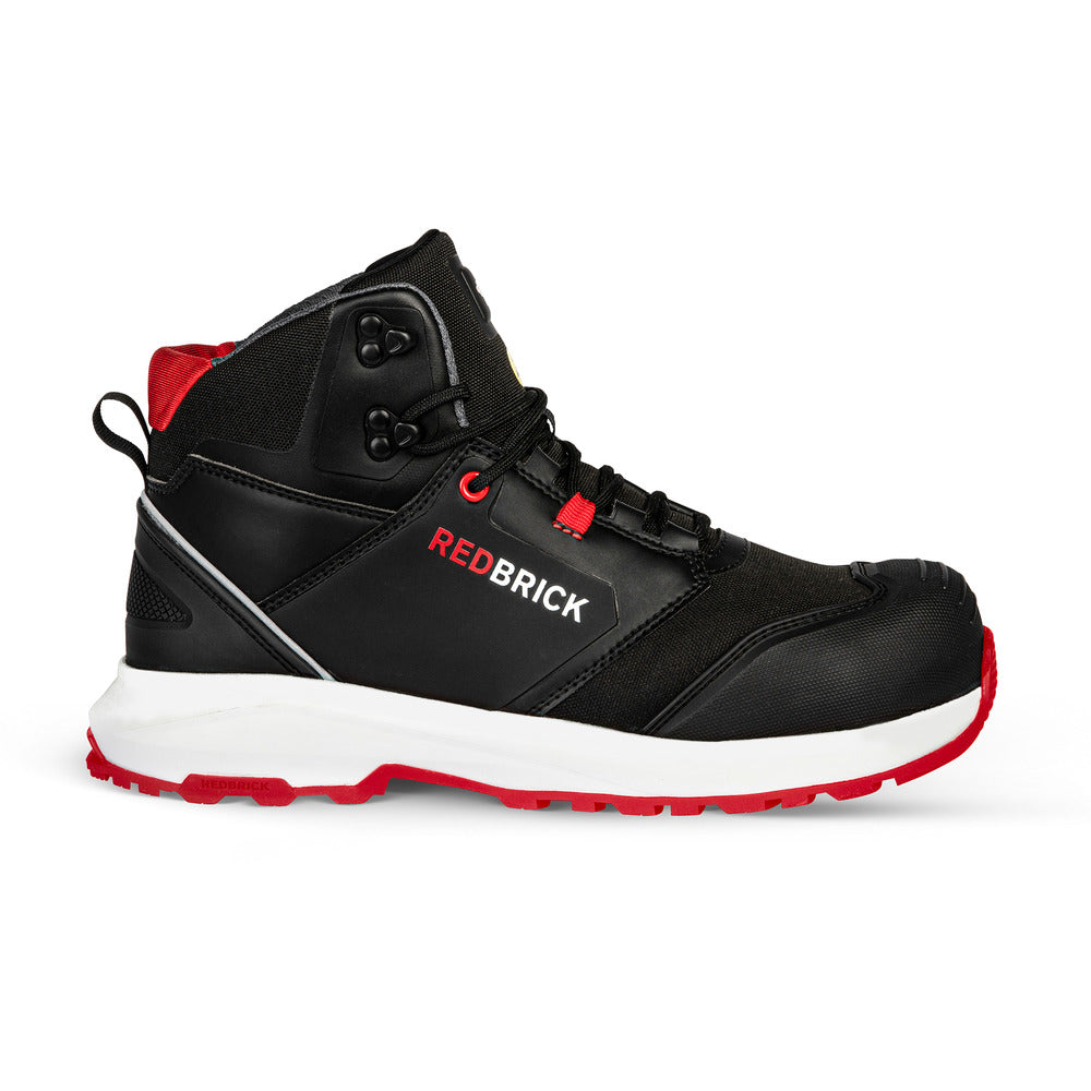 Redbrick Veiligheidsschoen Pulse S3 Hoog Zwart/Wit-823346