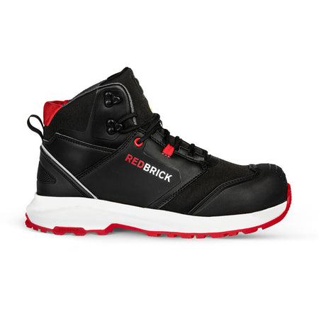 Redbrick Veiligheidsschoen Pulse S3 Hoog Zwart/Wit-823348