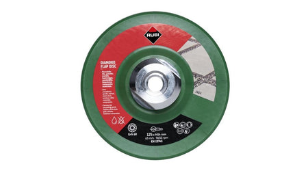 Rubi Diamant Slijpschijf Flap Disc 50/60 Korrel ø 125mm M14-823486