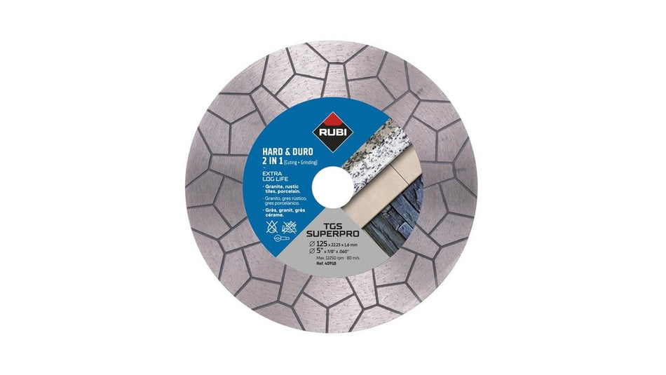 Rubi Diamantzaagblad TGS 125 Superpro-823495