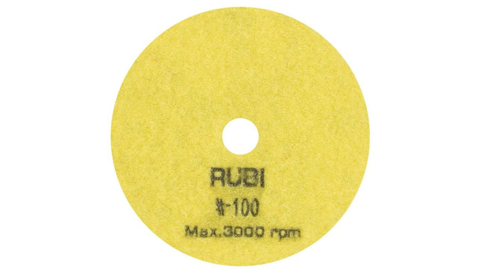 Rubi Diamant Schuur- En Polijstpad Droog Korrelgrootte 100 ø 100mm-823506