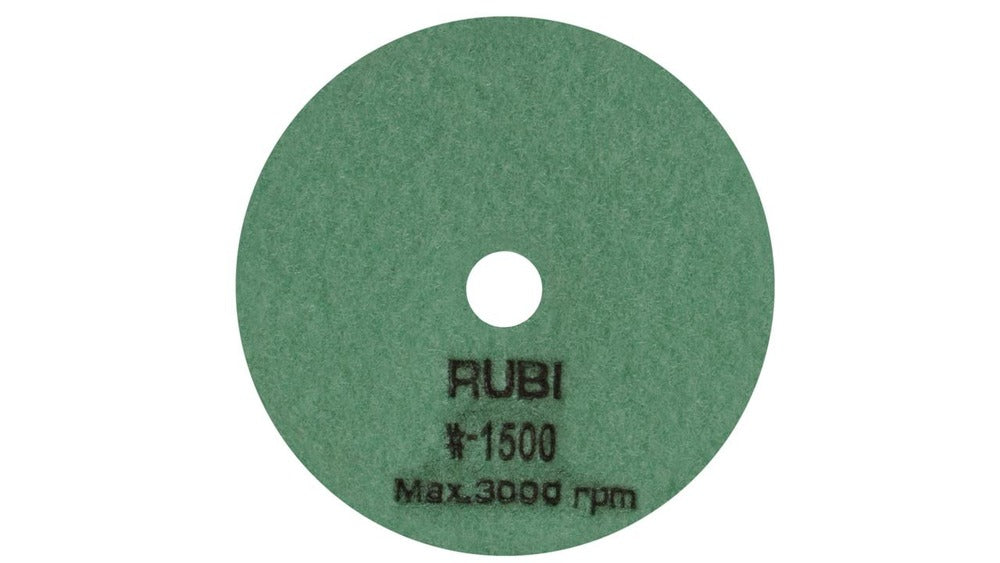 Rubi Diamant Schuur- En Polijstpad Droog Korrelgrootte 1500 ø 100mm-823510