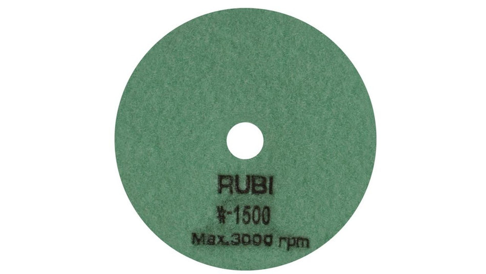 Rubi Diamant Schuur- En Polijstpad Droog Korrelgrootte 1500 ø 100mm-823510