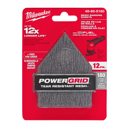 Milwaukee Schuurpapier Delta Velcro 67x92mm 12st-823769