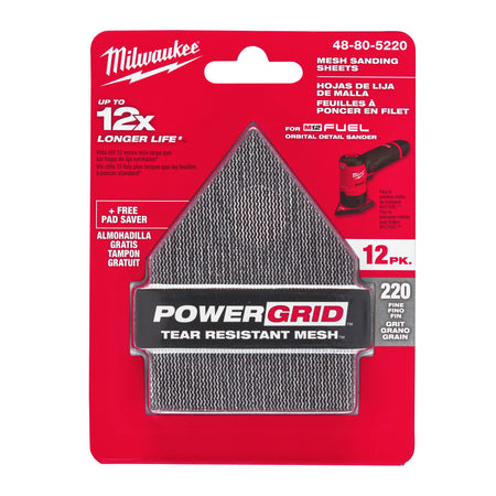 Milwaukee Schuurpapier Delta Velcro 67x92mm 12st-823770