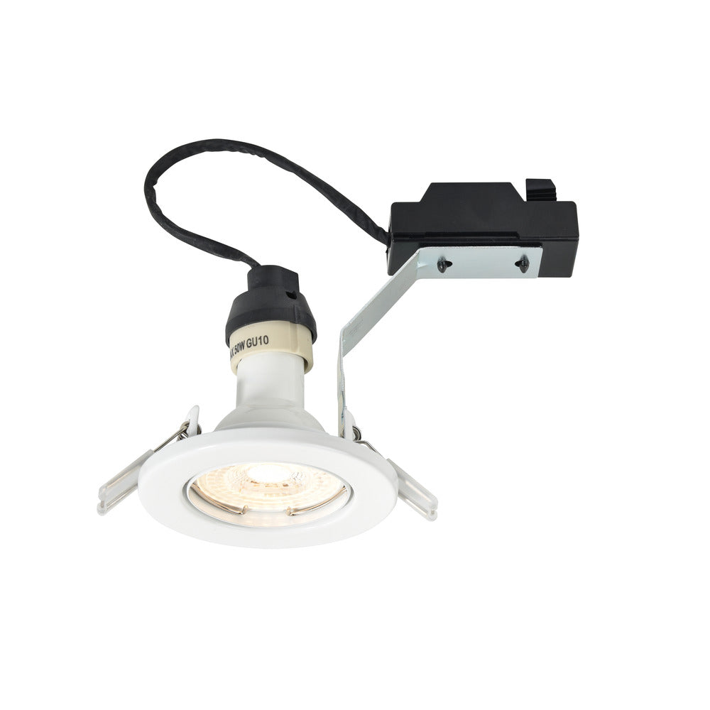 Nordlux Inbouwspot Canis Wit Rond 4,7W Kantelbaar IP20 5st-823784