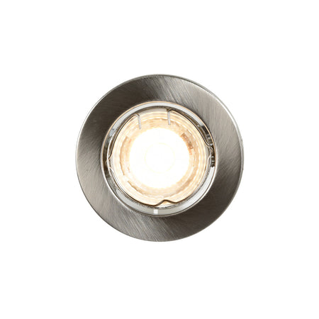 Nordlux Inbouwspot Canis Geborsteld Nikkel Rond 4,7W Kantelbaar IP20 5st-823785