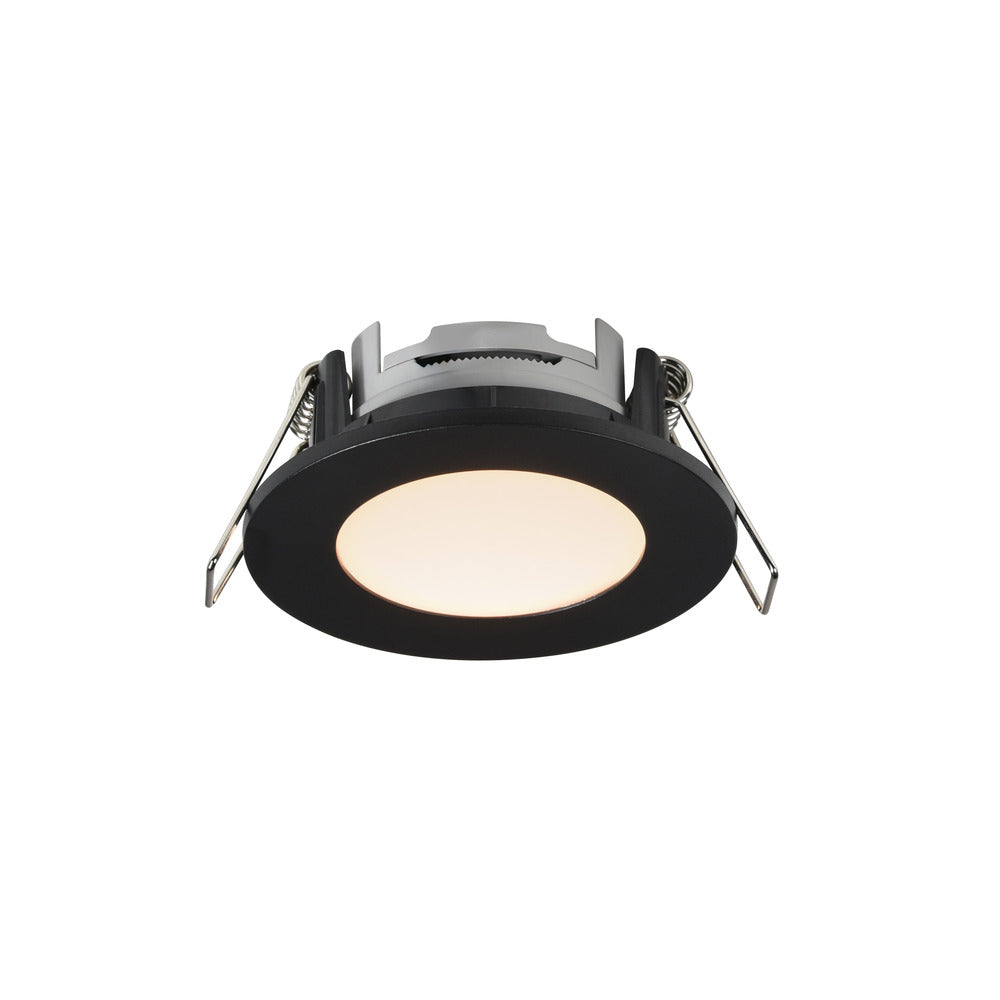 Nordlux Inbouwspot Leonis Zwart Rond 4,5W IP65 3st-823790