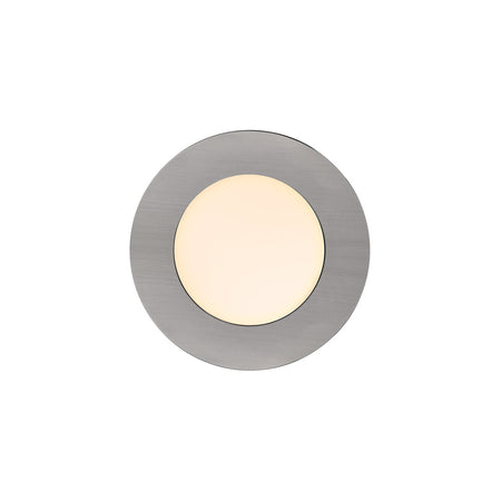 Nordlux Inbouwspot Leonis Geborsteld Nikkel Rond 4,5W IP65-823792