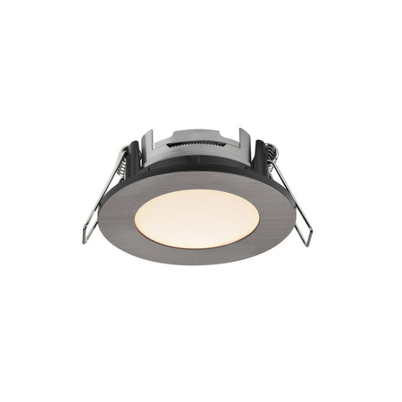 Nordlux Inbouwspot Leonis Geborsteld Nikkel Rond 4,5W IP65-823792