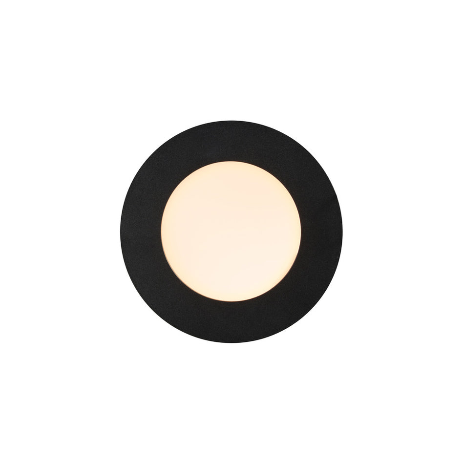 Nordlux Inbouwspot Leonis Zwart Rond 4,5W IP65-823793