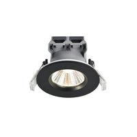 Nordlux Inbouwspot Fremont Zwart Rond 4,5W Dimbaar Kantelbaar IP65 3st