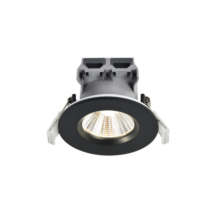 Nordlux Inbouwspot Fremont Zwart Rond 4,5W Dimbaar Kantelbaar IP65 3st-823794