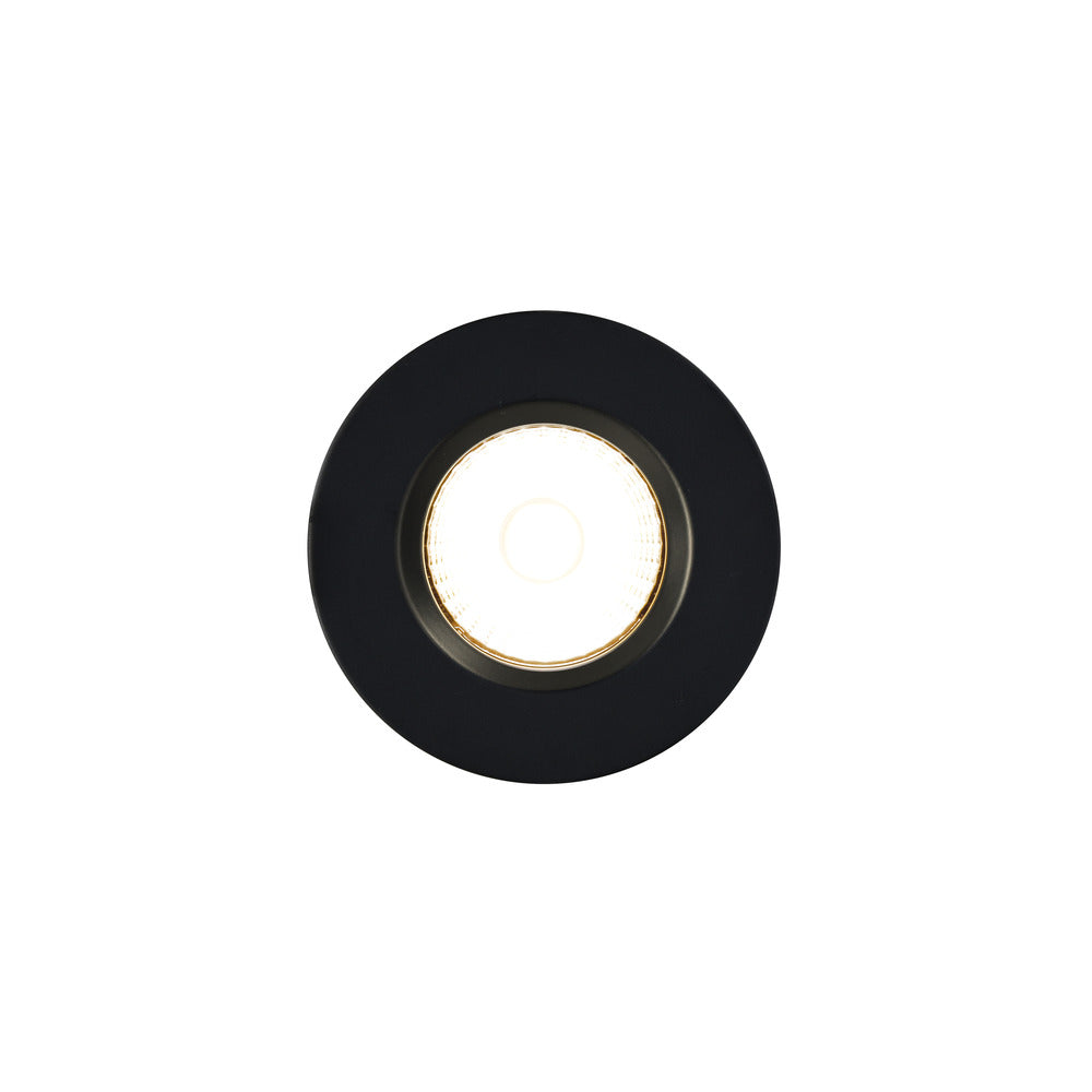 Nordlux Inbouwspot Fremont Zwart Rond 4,5W Dimbaar Kantelbaar IP65 3st-823794
