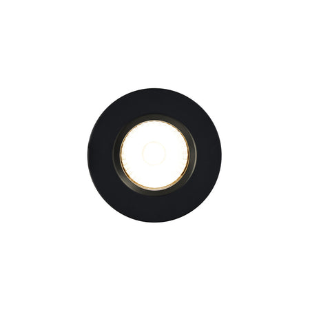Nordlux Inbouwspot Fremont Zwart Rond 4,5W Dimbaar Kantelbaar IP65 3st-823794