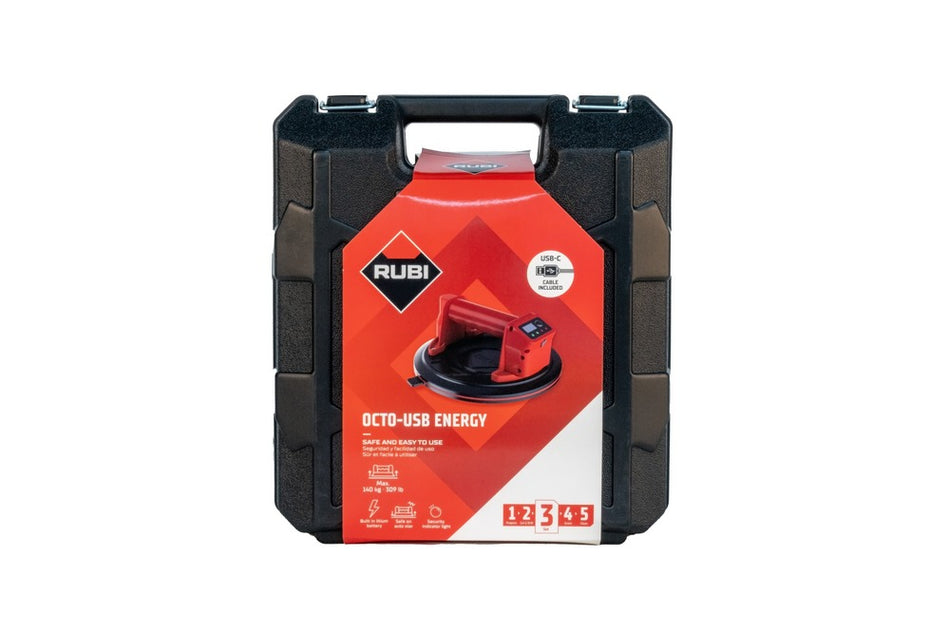 Rubi Tegel- en Glasdrager OCTO-USB Energy-824498