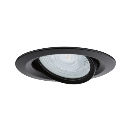 Paulmann Inbouwspot Nova Plus Mat Zwart Rond 35W Dimbaar Kantelbaar IP65-824740