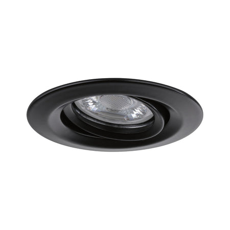 Paulmann Inbouwspot Nova Mini Mat Zwart Rond 4W Kantelbaar 3st-824745