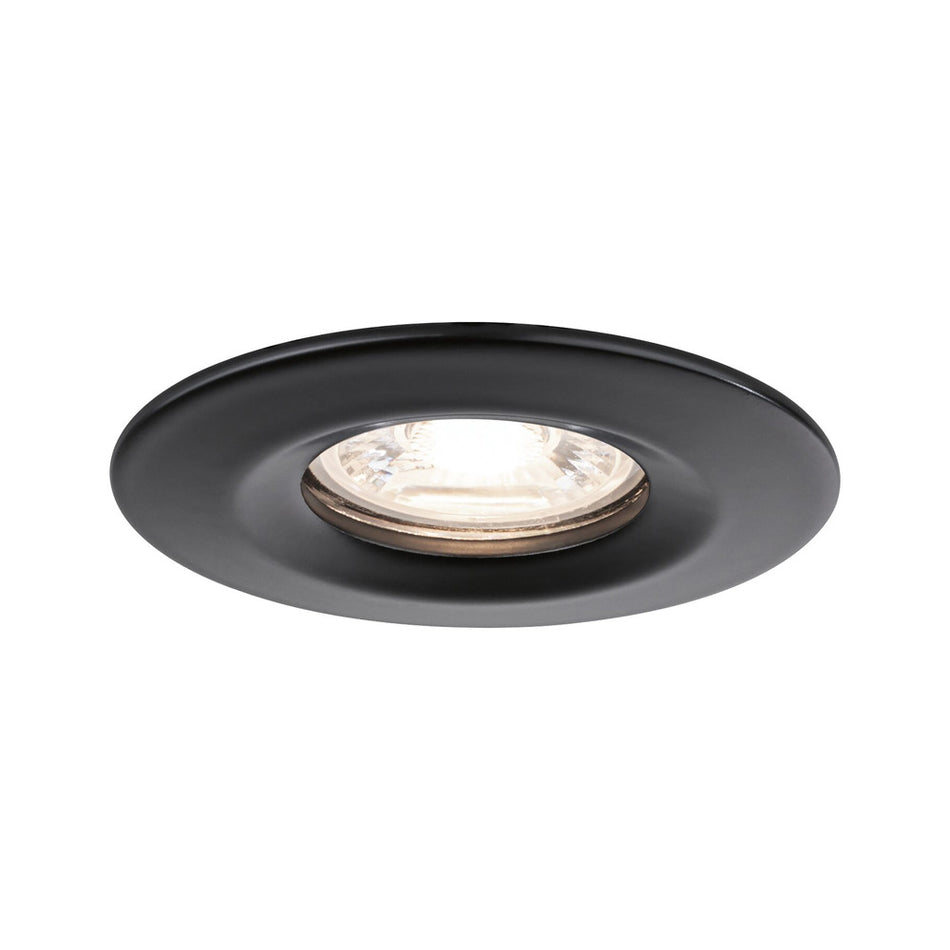 Paulmann Inbouwspot Nova Mini Mat Zwart Rond 4W IP44 3st-824746