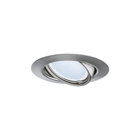 Paulmann Inbouwspot Base Geborsteld Staal Rond 5W Kantelbaar 3st-824751