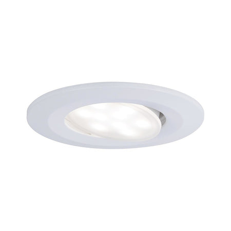 Paulmann Inbouwspot Calla Mat Wit Rond 6W Kantelbaar IP65-824772
