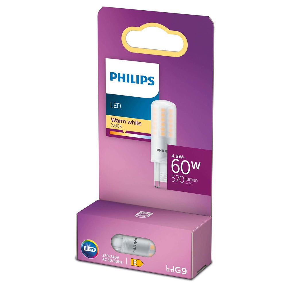 Philips LED Capsule 60W G9 Warmwit Mat-824781