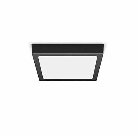 Philips Plafondlamp Magneos DL252  Zwart Vierkant 12W IP20 21x21cm-824787