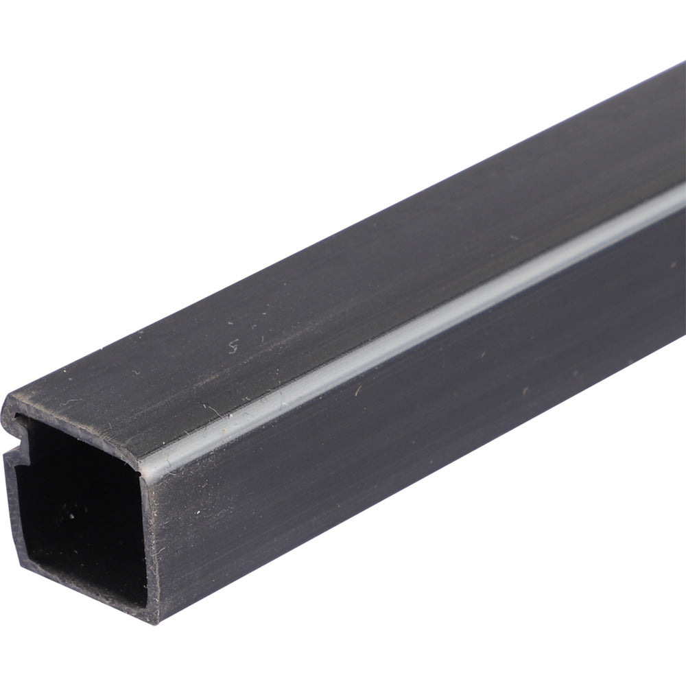 Q-Link Leidinglijst Zwart Zelfklevend 10x10mm 2m-827277