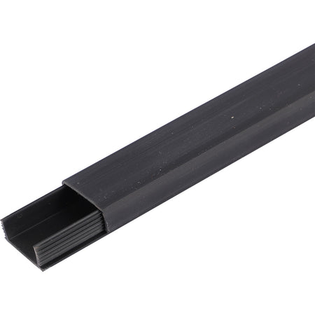 Q-Link Leidinglijst Zwart Zelfklevend 12x7mm 2m-827279