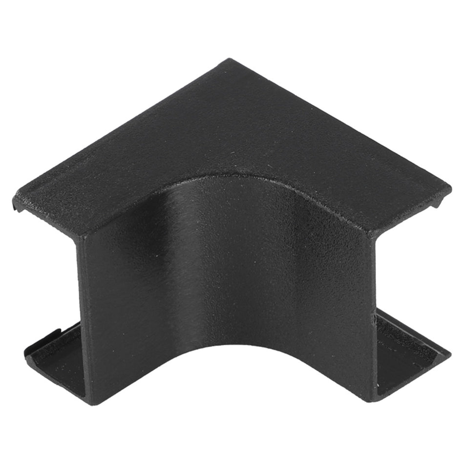 Q-Link Leidinglijst Binnenhoek Zwart 20x10mm-827284
