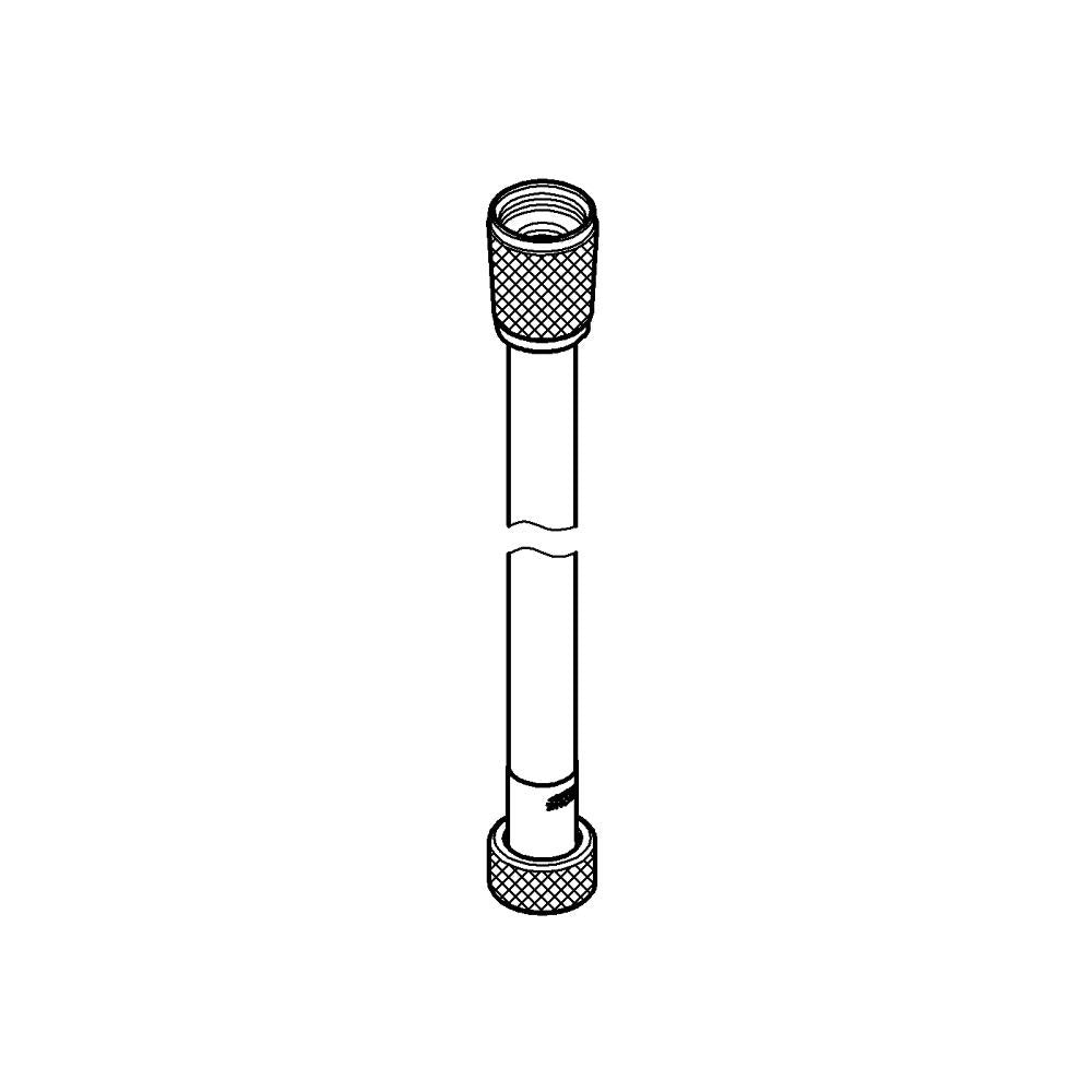 Grohe Silverflex Twiststop Doucheslang Chroom 1750mm-827578