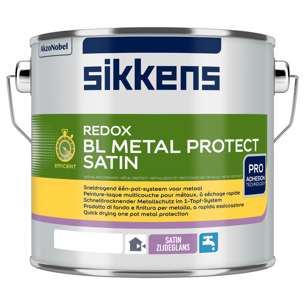 Sikkens Lak Redox BL Metal Protect Satin Wit/W05 2,5L-827751