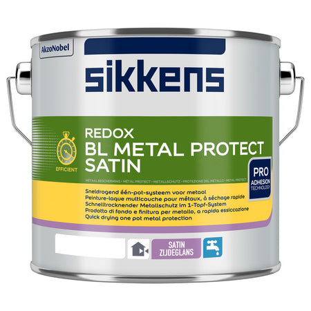 Sikkens Lak Redox BL Metal Protect Satin Wit/W05 2,5L-827751