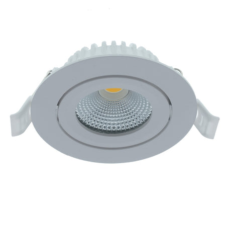 MBL Lighting Inbouwspot Luna DTW Wit Rond 5W Dimbaar Kantelbaar IP44-829827