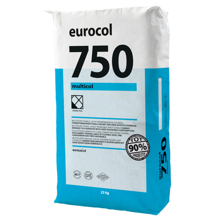 Eurocol 750 Multicol Poedertegellijm 23kg-831847