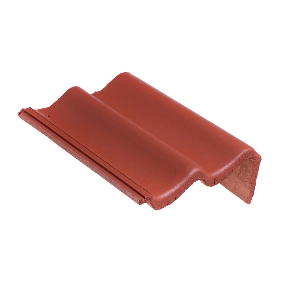 Monier Gevelpan Rechts Sneldek Classic Beton Novo+ Rood 16,4x33x42cm-831850
