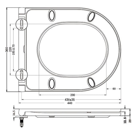 Zensit Toiletzitting Softclose Quick Release Glanzend Wit-839650