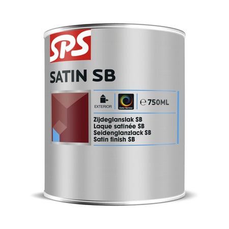 SPS Lak Satin SB Zwart 750ml-839690
