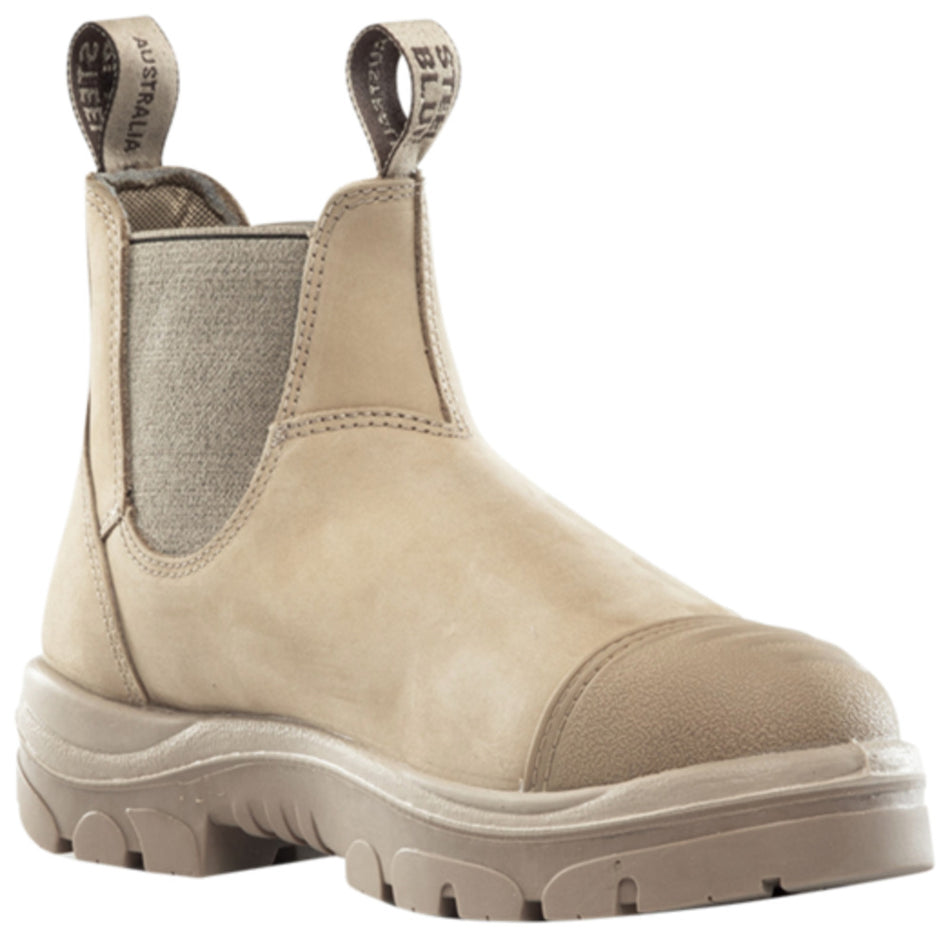 Steel Blue Veiligheidsschoen Chelsea Boot Hobart S3 Beige-846865