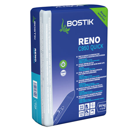 Bostik Reno Reparatiemortel C950 Quick Standvast 1-50mm 25kg-847540