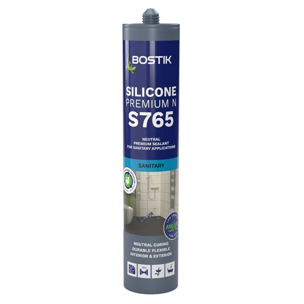 Bostik S765 Premium N Siliconenkit Grijs 310ml-847613
