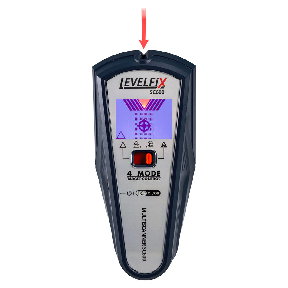 Metofix Digitale Muur-Vloer-Plafond Scanner SC600-848135