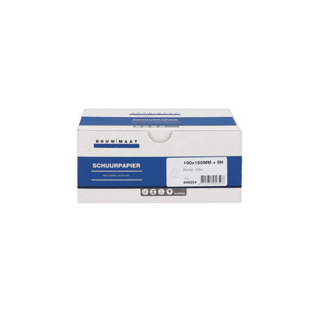 Bouwmaat Schuurdelta 9 Gaten Klittenband 100x150mm-849254