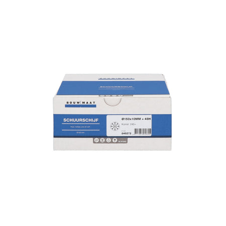 Bouwmaat Schuurschijf 49 Gaten Klittenband Ø150mm-849272