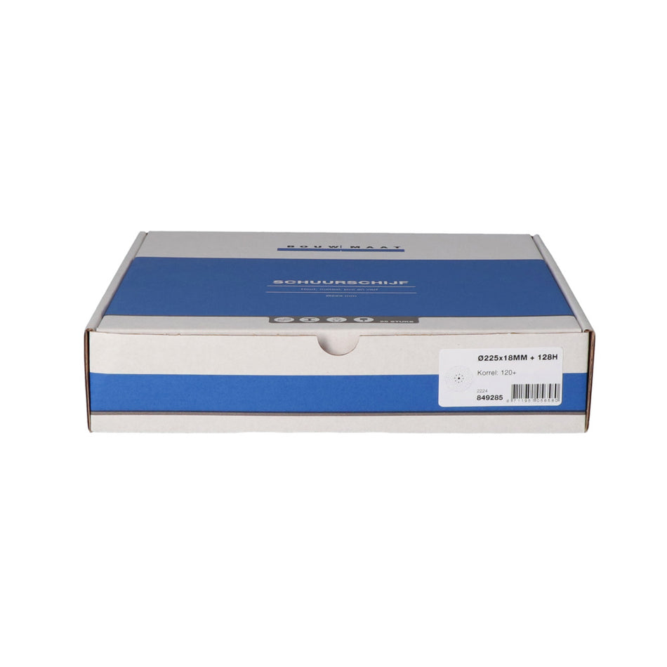 Bouwmaat Schuurschijf 128 Gaten Klittenband Ø225mm-849285