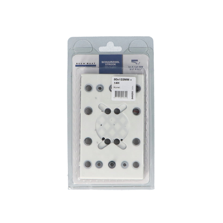 Bouwmaat Schuurzool Strook SSH 14 Gaten 80x133mm-849291