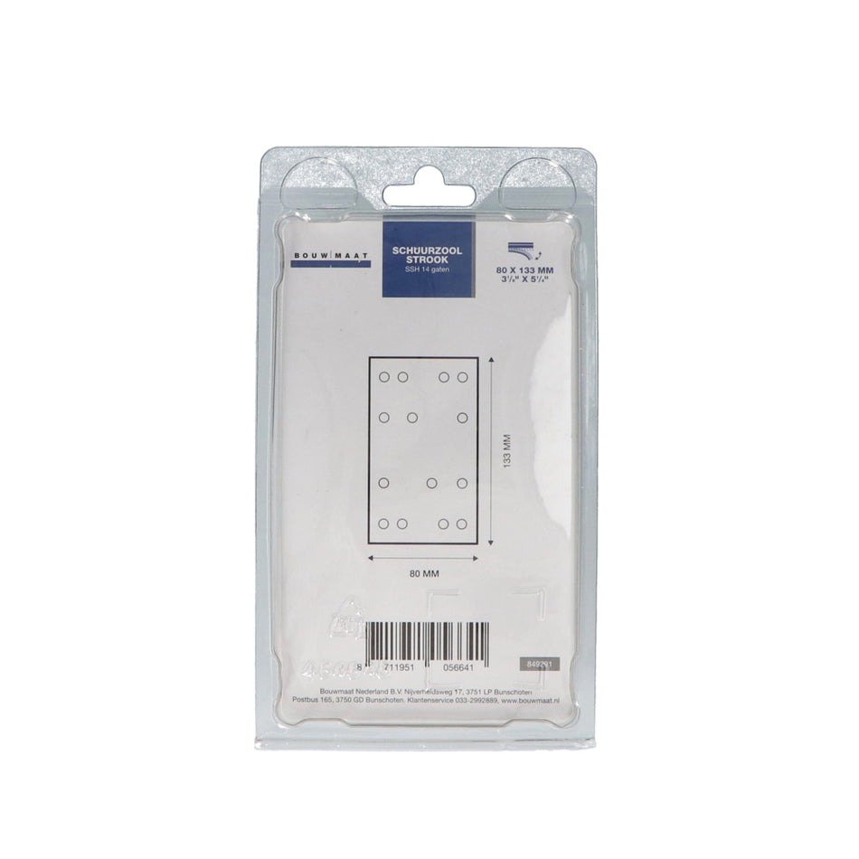 Bouwmaat Schuurzool Strook SSH 14 Gaten 80x133mm-849291