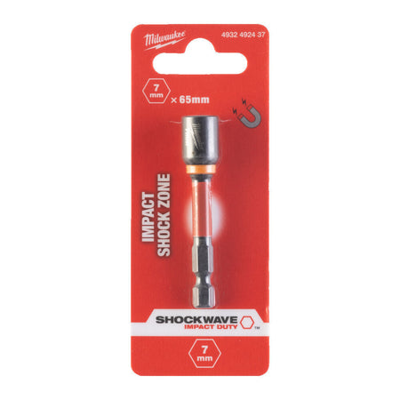 Milwaukee Shockwave Magnetische Slagdop 7x65mm-856123