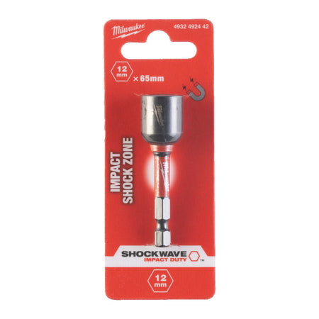 Milwaukee Shockwave Magnetische Slagdop 12x65mm-856125